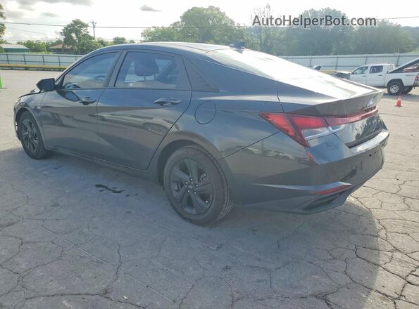 5NPLM4AG1NH071013 2022 HYUNDAI ELANTRA Gray Հետևի ձախ