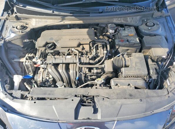 5NPLM4AG1NH071013 2022 HYUNDAI ELANTRA Gray Սալոնի հետևի տեսք