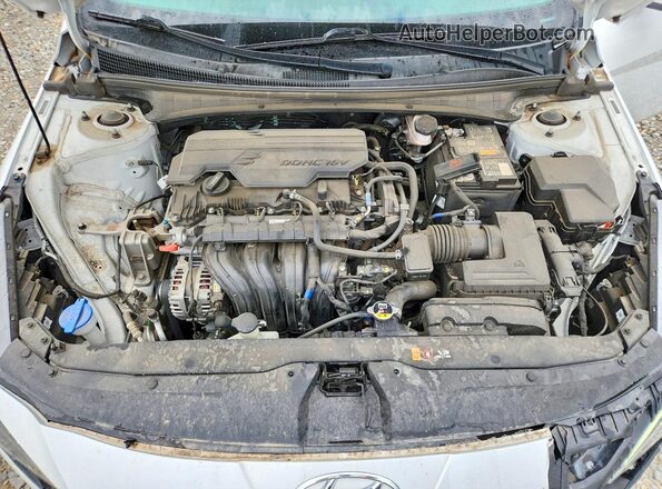 5NPLM4AG1PH117765 2023 HYUNDAI ELANTRA White უკანა სალონის ხედი