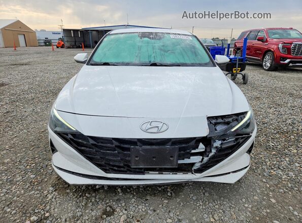 5NPLM4AG1PH117765 2023 HYUNDAI ELANTRA White წინა ხედი
