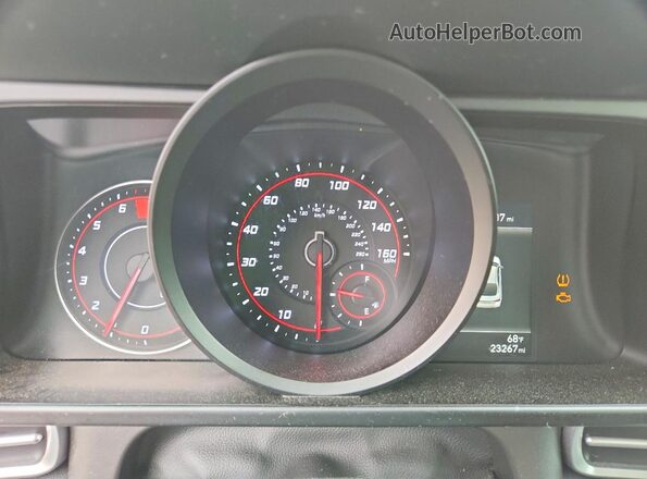 5NPLM4AG1PH117765 2023 HYUNDAI ELANTRA White ხელსაწყოთა პანელის ხედი