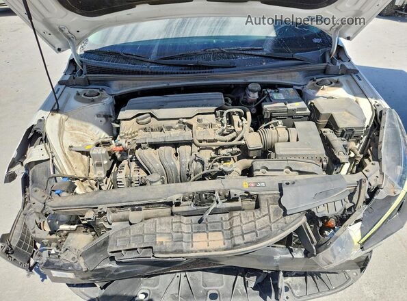 5NPLM4AG2MH002233 2021 HYUNDAI ELANTRA White Vista interior trasera