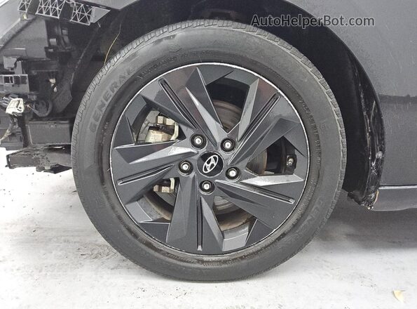 5NPLM4AG2MH007111 2021 HYUNDAI ELANTRA Black Vista interior de 360 grados