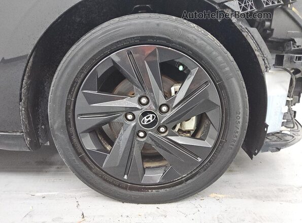 5NPLM4AG2MH007111 2021 HYUNDAI ELANTRA Black 