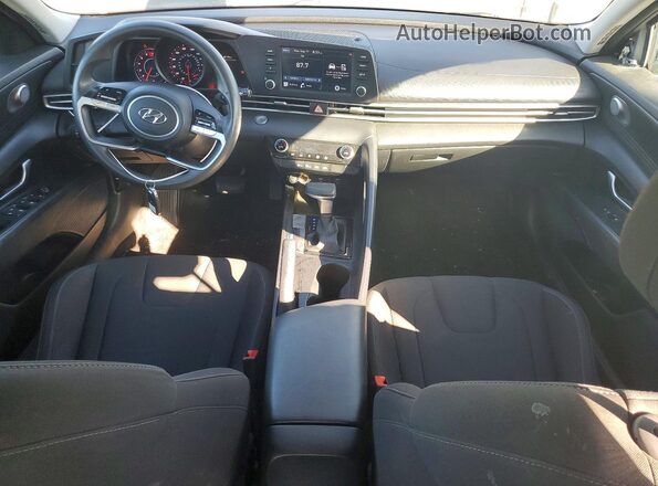 5NPLM4AG2MH030050 2021 HYUNDAI ELANTRA Silver წინა პანელის ხედი