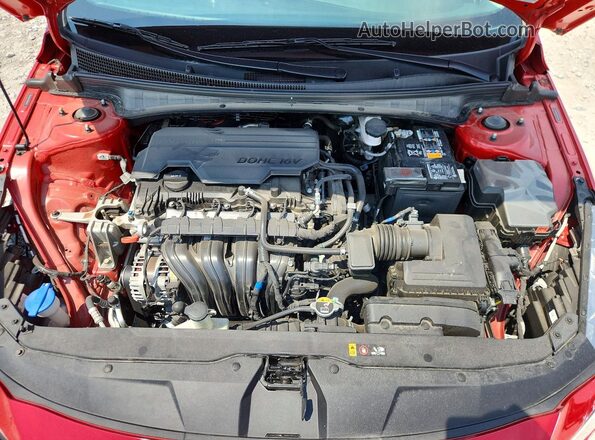 5NPLM4AG2MH040643 2021 HYUNDAI ELANTRA Red Vista interior trasera