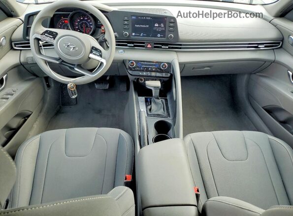 5NPLM4AG2MH043218 2021 HYUNDAI ELANTRA Gray Vista del salpicadero