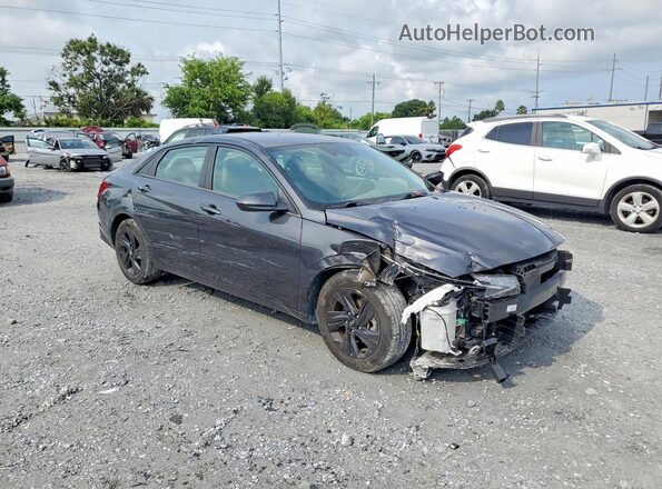 5NPLM4AG2MH043218 2021 HYUNDAI ELANTRA Gray Delantero derecho