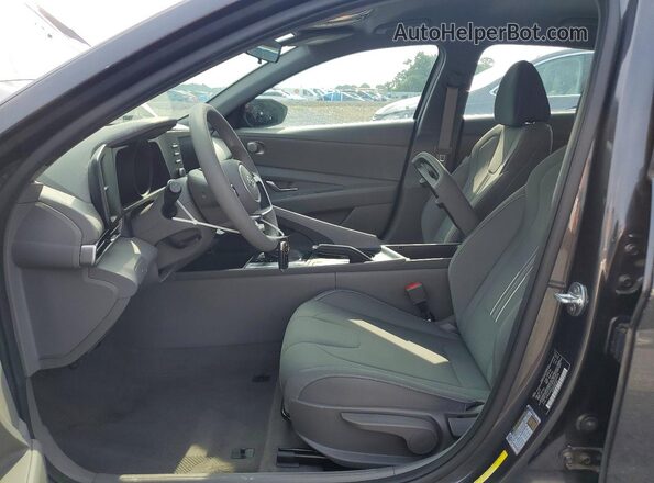 5NPLM4AG2MH043218 2021 HYUNDAI ELANTRA Gray Vista interior delantera
