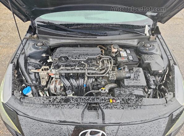 5NPLM4AG2NH067469 2022 HYUNDAI ELANTRA Black Widok wnętrza z tyłu