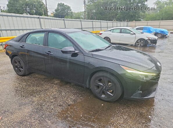 5NPLM4AG2NH067469 2022 HYUNDAI ELANTRA Black Przód prawy