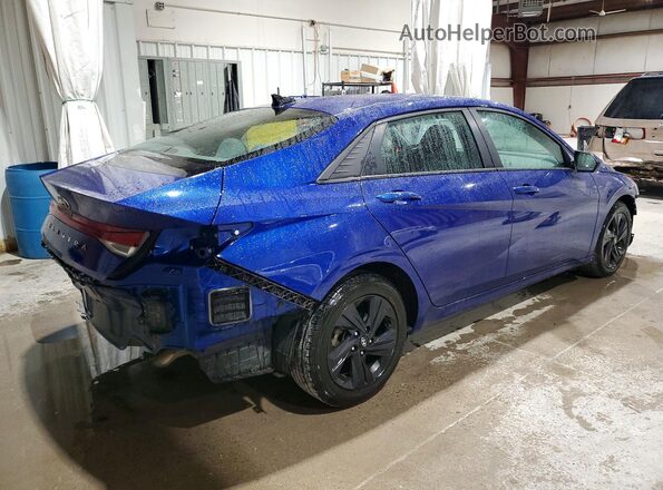 5NPLM4AG2PH102501 2023 HYUNDAI ELANTRA Синий Задняя правая четверть