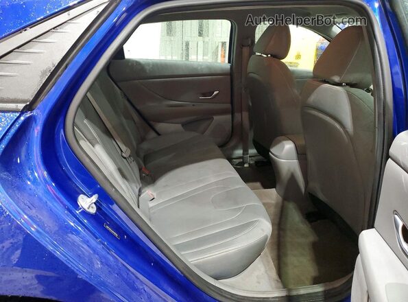 5NPLM4AG2PH102501 2023 HYUNDAI ELANTRA Синий Вид задних сидений