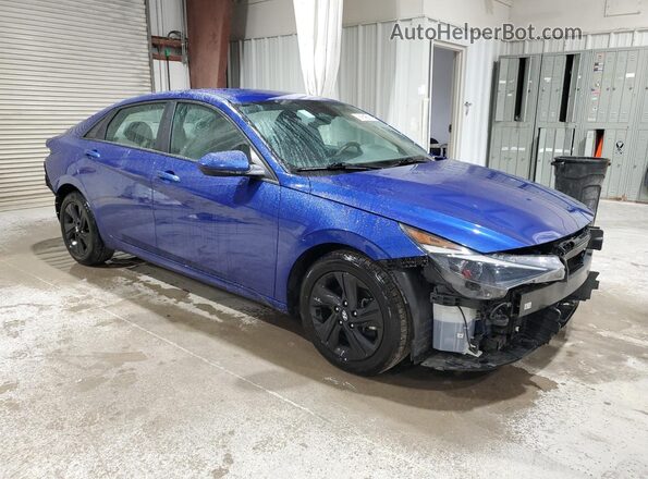 5NPLM4AG2PH102501 2023 HYUNDAI ELANTRA Синий 