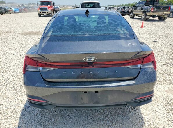 5NPLM4AG3MH003648 2021 HYUNDAI ELANTRA Gray Հետևի տեսք
