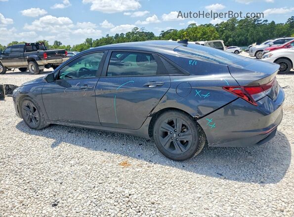 5NPLM4AG3MH003648 2021 HYUNDAI ELANTRA Gray Հետևի ձախ