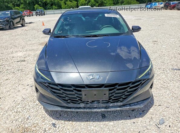 5NPLM4AG3MH003648 2021 HYUNDAI ELANTRA Gray Դիմացի տեսք