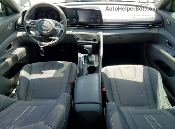 5NPLM4AG3MH003648 2021 HYUNDAI ELANTRA Gray Առջևի վահանակի տեսք