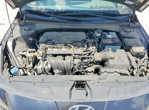 5NPLM4AG3MH003648 2021 HYUNDAI ELANTRA Gray Սալոնի հետևի տեսք