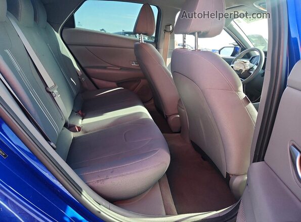 5NPLM4AG3MH026749 2021 HYUNDAI ELANTRA Blue Հետևի նստատեղերի տեսք