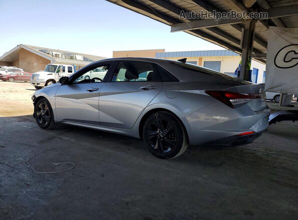 5NPLM4AG3MH045124 2021 HYUNDAI ELANTRA Silver Trasero izquierdo