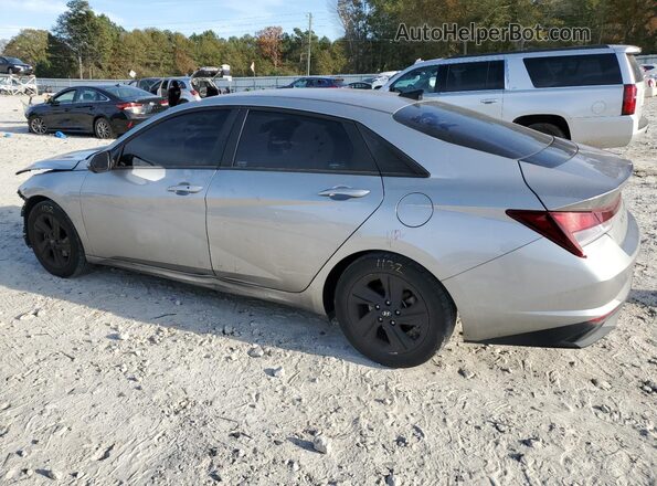 5NPLM4AG3MH048931 2021 HYUNDAI ELANTRA Silver Trasero izquierdo