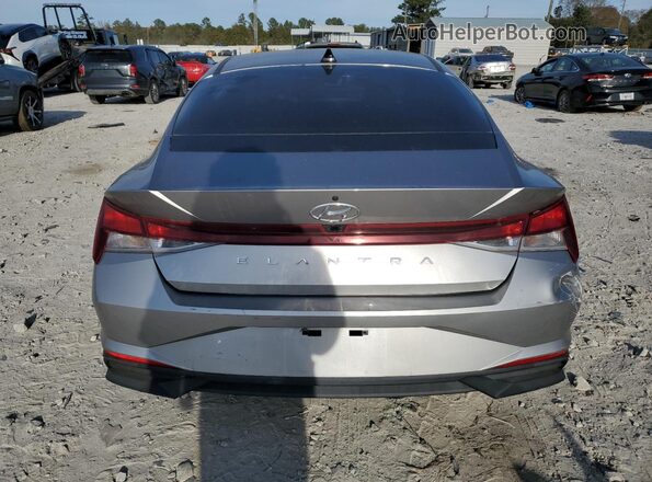 5NPLM4AG3MH048931 2021 HYUNDAI ELANTRA Silver Vista trasera