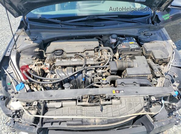 5NPLM4AG3NH075578 2022 HYUNDAI ELANTRA Charcoal Rear interior view