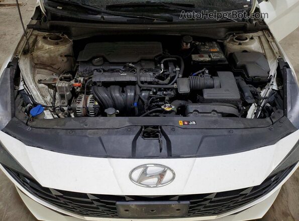 5NPLM4AG3PH103849 2023 HYUNDAI ELANTRA White Սալոնի հետևի տեսք