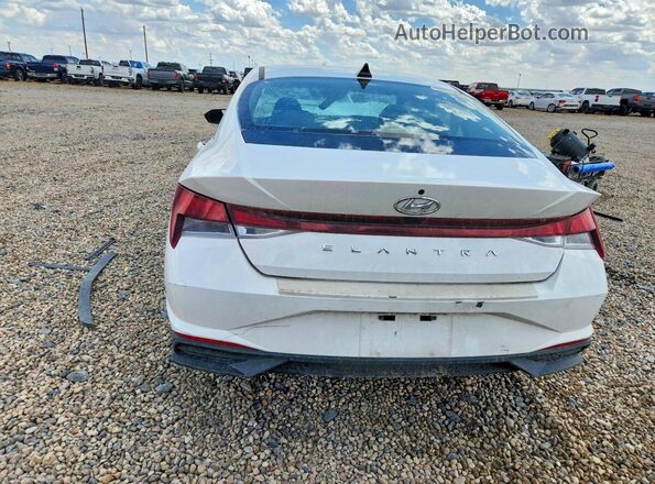 5NPLM4AG3PH106699 2023 HYUNDAI ELANTRA White უკანა ხედი