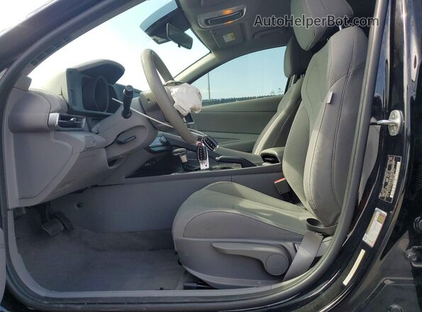 5NPLM4AG4MH007742 2021 HYUNDAI ELANTRA Black Front interior view