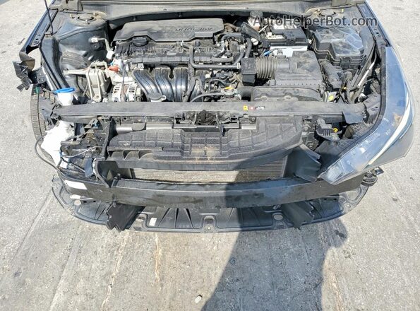 5NPLM4AG4MH007742 2021 HYUNDAI ELANTRA Black Rear interior view