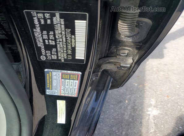 5NPLM4AG4MH007742 2021 HYUNDAI ELANTRA Black VIN sticker view