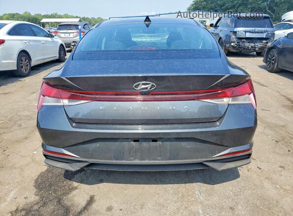 5NPLM4AG4MH024282 2021 HYUNDAI ELANTRA Серый Вид сзади