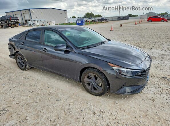 5NPLM4AG4MH038456 2021 HYUNDAI ELANTRA Charcoal წინა მარჯვენა