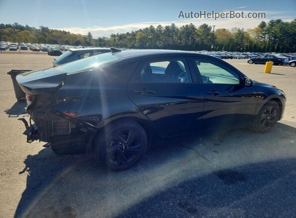 5NPLM4AG4NH054058 2022 HYUNDAI ELANTRA Black Հետևի աջ