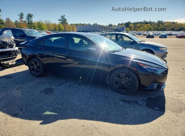 5NPLM4AG4NH054058 2022 HYUNDAI ELANTRA Black Առջևի աջ