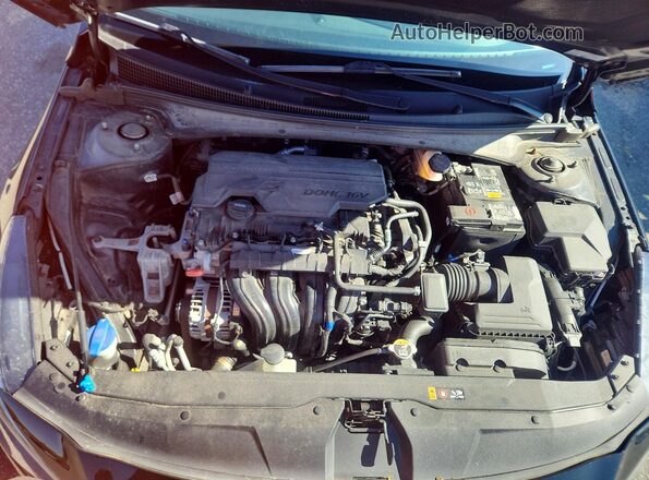 5NPLM4AG4NH054058 2022 HYUNDAI ELANTRA Black Սալոնի հետևի տեսք