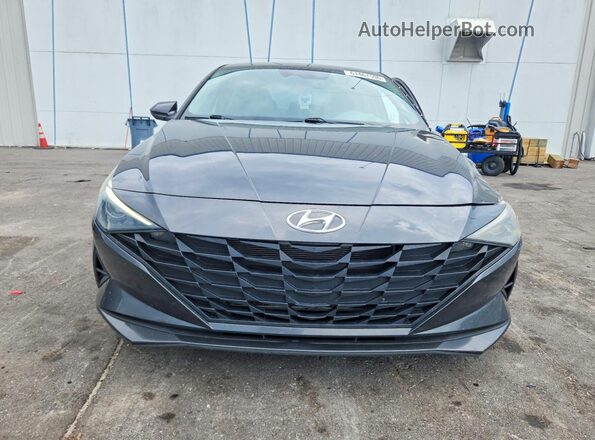 5NPLM4AG4NH067375 2022 HYUNDAI ELANTRA Gray წინა ხედი