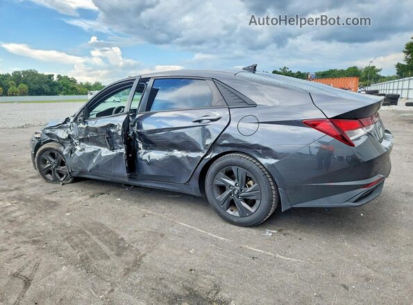 5NPLM4AG4NH067375 2022 HYUNDAI ELANTRA Gray უკანა მარცხენა