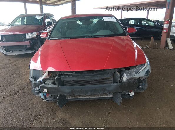 5NPLM4AG4PH092845 2023 HYUNDAI ELANTRA Red Front view
