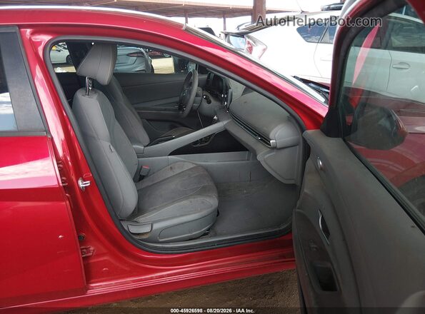 5NPLM4AG4PH092845 2023 HYUNDAI ELANTRA Red Front interior view