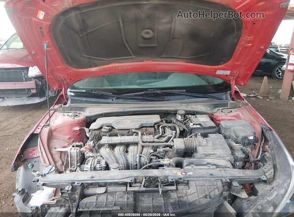 5NPLM4AG4PH092845 2023 HYUNDAI ELANTRA Red Rear view