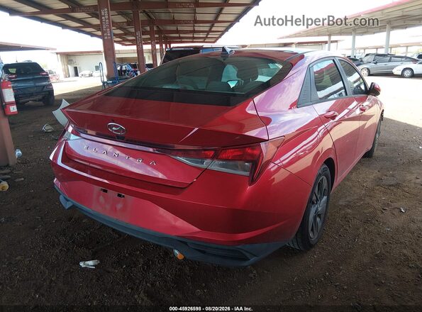5NPLM4AG4PH092845 2023 HYUNDAI ELANTRA Red Rear right