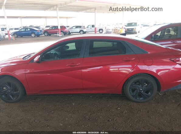 5NPLM4AG4PH092845 2023 HYUNDAI ELANTRA Red 