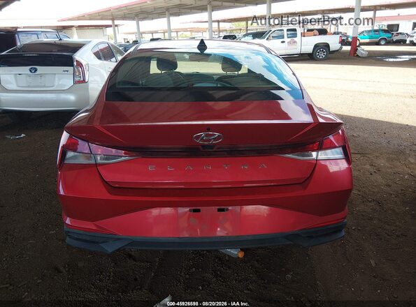 5NPLM4AG4PH092845 2023 HYUNDAI ELANTRA Red 