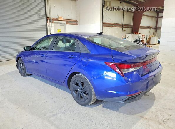 5NPLM4AG4PH102273 2023 HYUNDAI ELANTRA Синий Задняя левая четверть