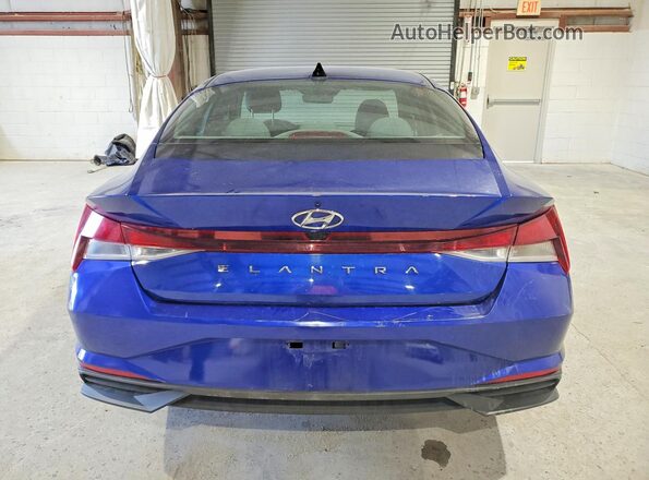 5NPLM4AG4PH102273 2023 HYUNDAI ELANTRA Синий Вид сзади