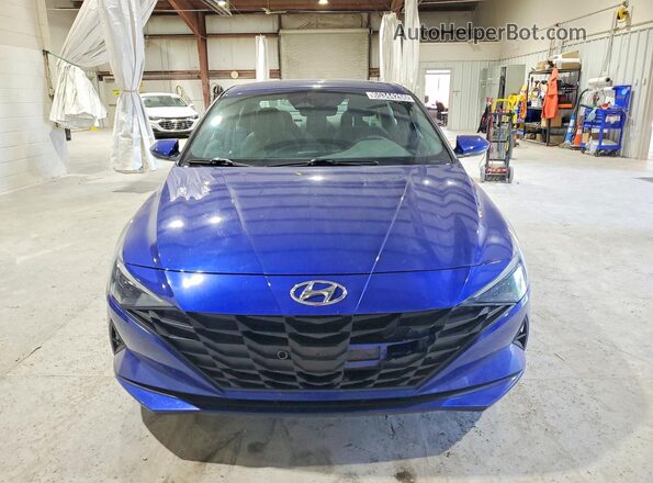5NPLM4AG4PH102273 2023 HYUNDAI ELANTRA Синий Вид спереди