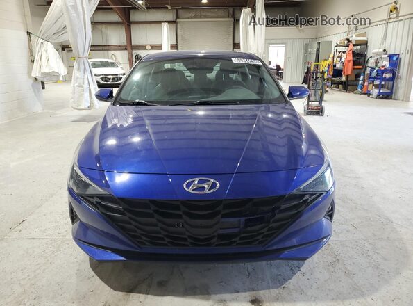 5NPLM4AG4PH102273 2023 HYUNDAI ELANTRA Синий Панорамный вид салона 360°